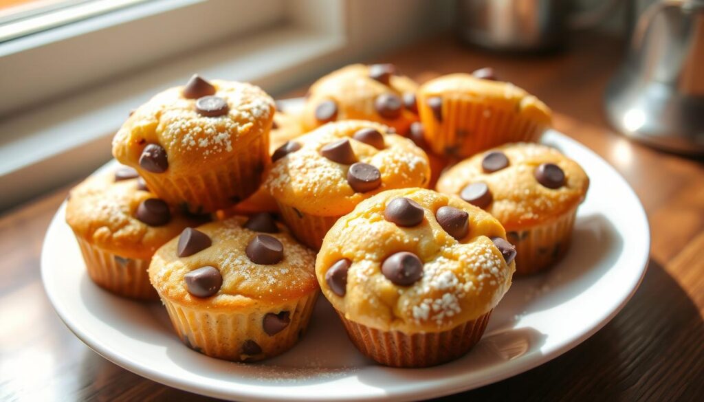 Homemade Mini Chocolate Chip Muffins Homemade Mini Chocolate Chip Muffins